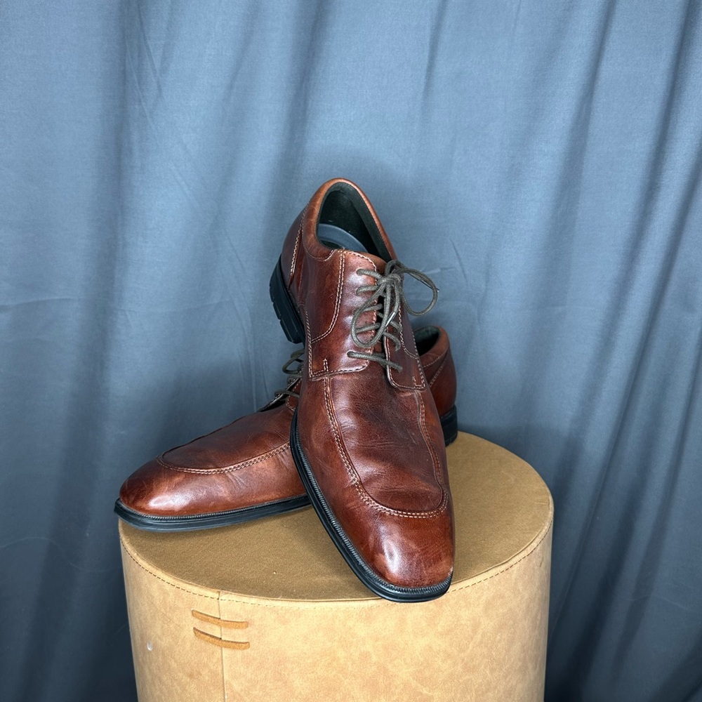 Rockport Brown Leather Men's Shoes